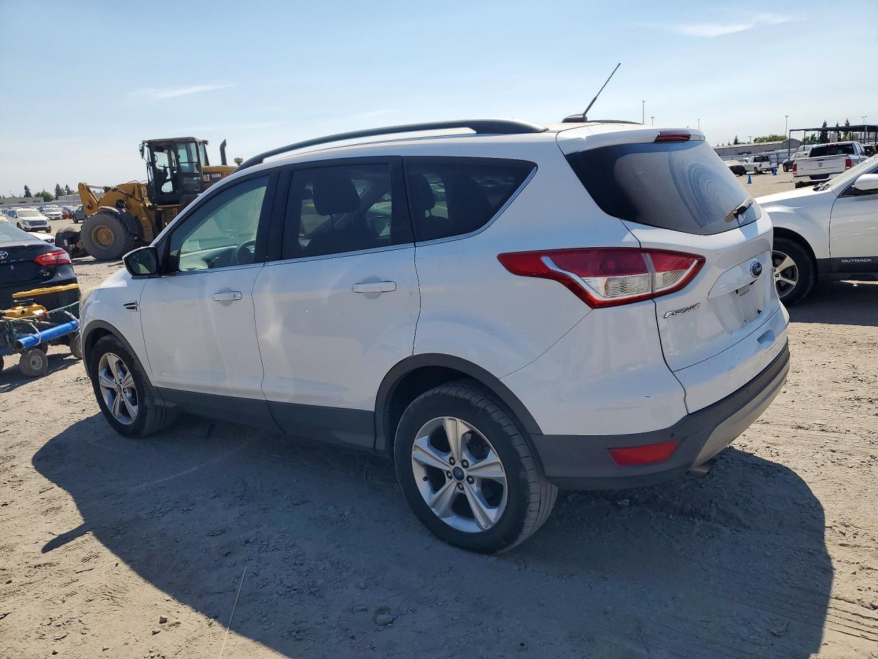 2015 Ford Escape Se White vin: 1FMCU0GX4FUA25615