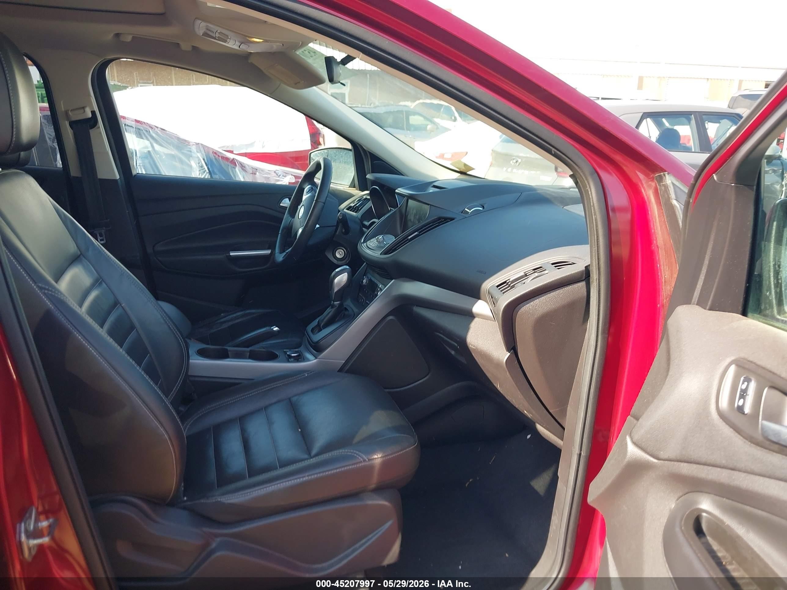 2015 Ford Escape Se Red vin: 1FMCU0GX4FUA40082