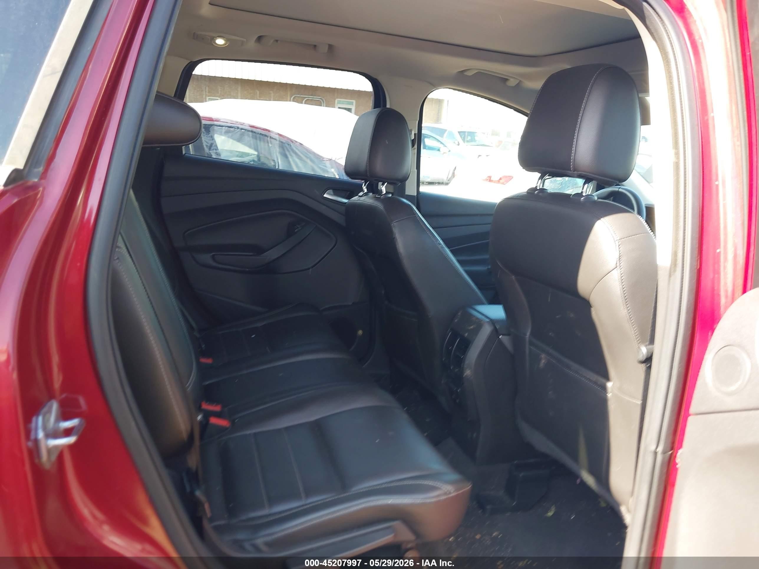 2015 Ford Escape Se Red vin: 1FMCU0GX4FUA40082