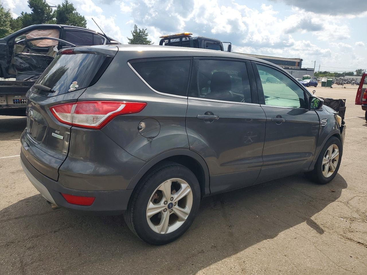 2015 Ford Escape Se Gray vin: 1FMCU0GX4FUA60347
