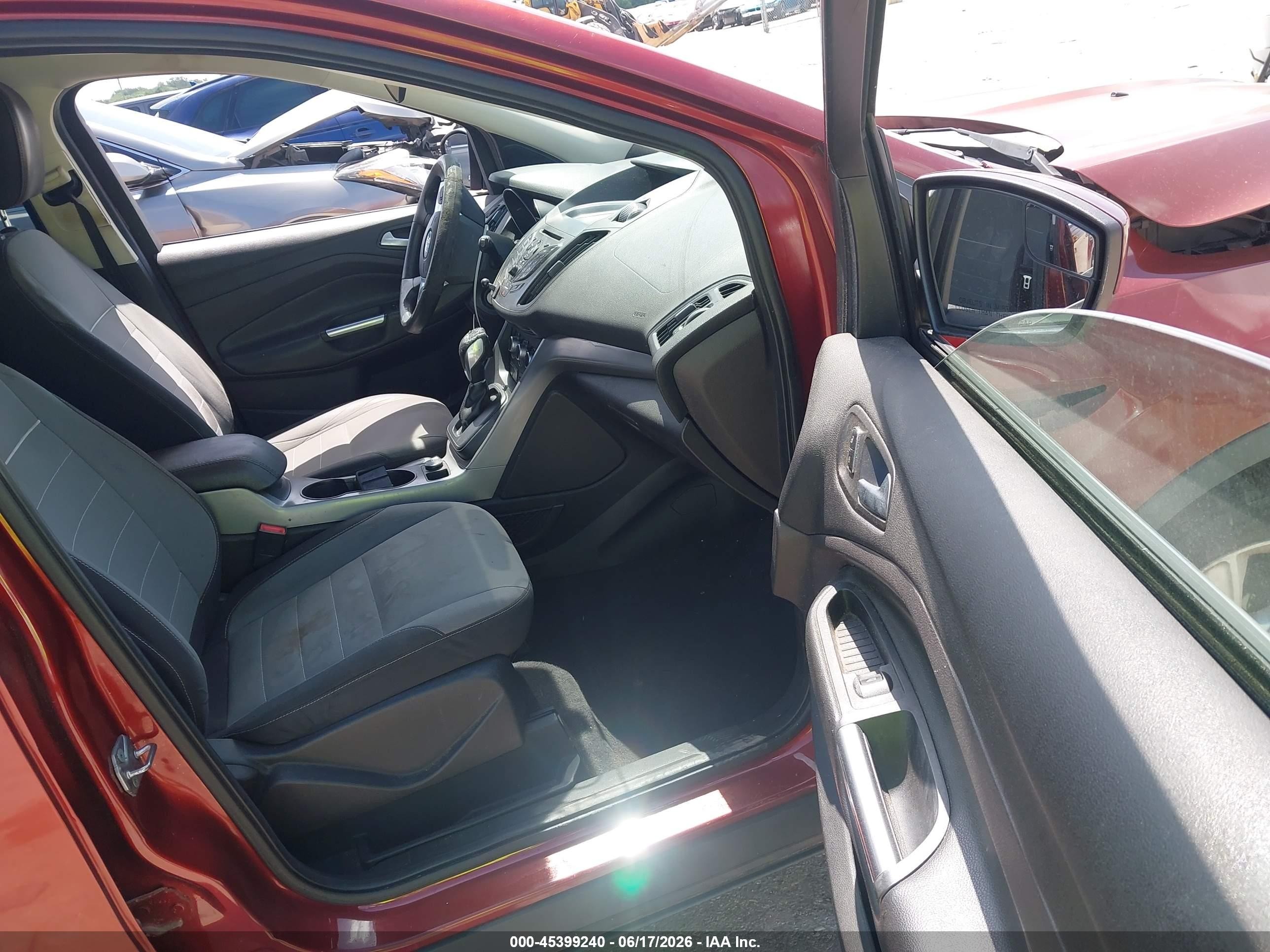 2015 Ford Escape Se Orange vin: 1FMCU0GX4FUA64060