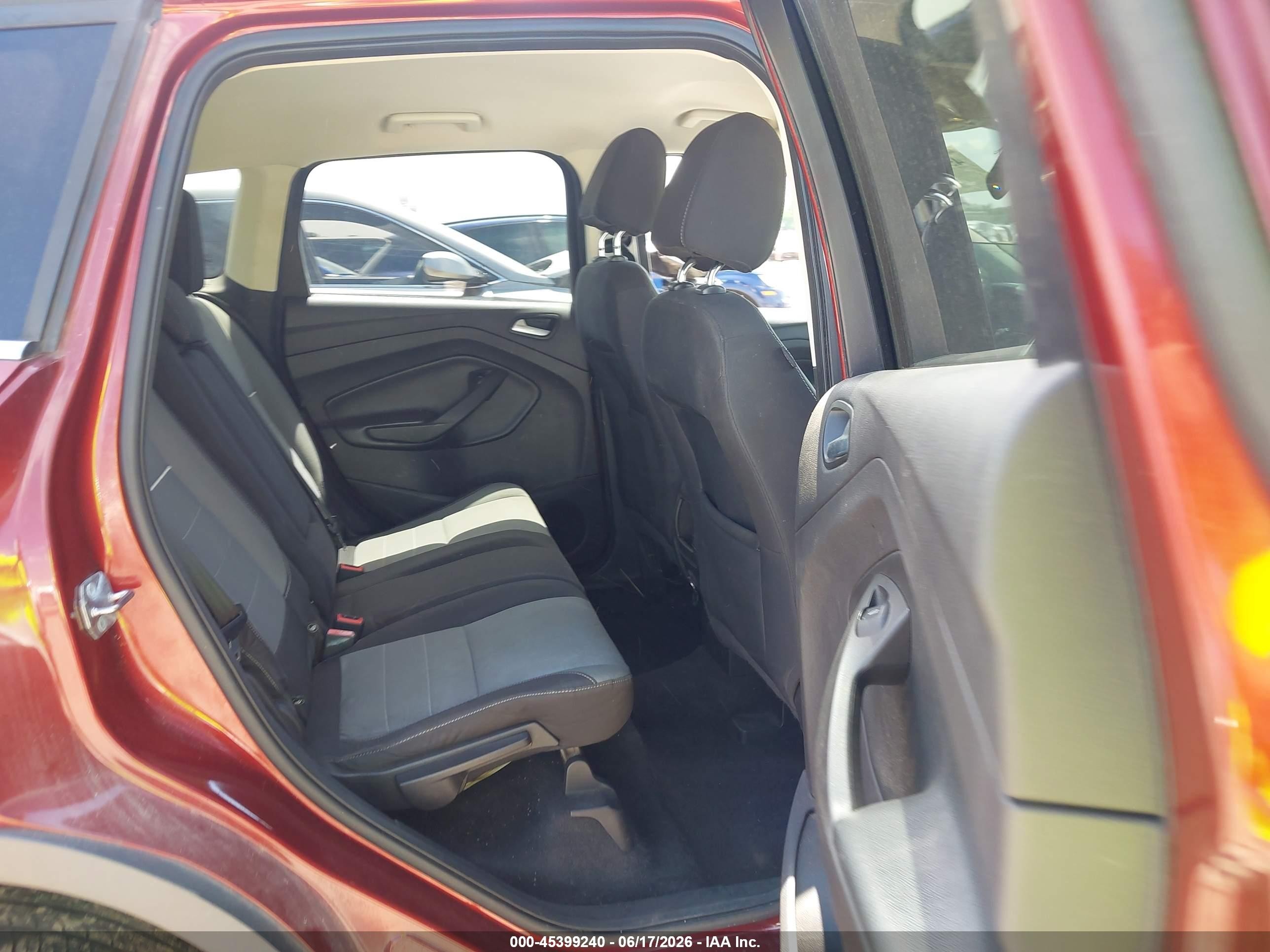 2015 Ford Escape Se Orange vin: 1FMCU0GX4FUA64060