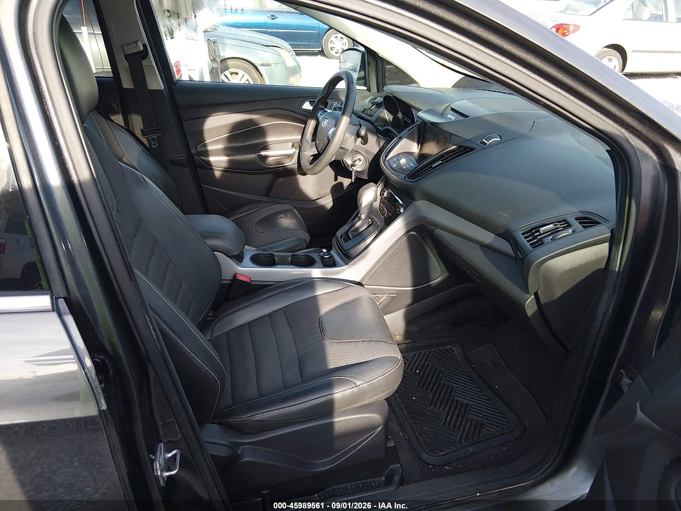 2015 Ford Escape Se Gray vin: 1FMCU0GX4FUA76841
