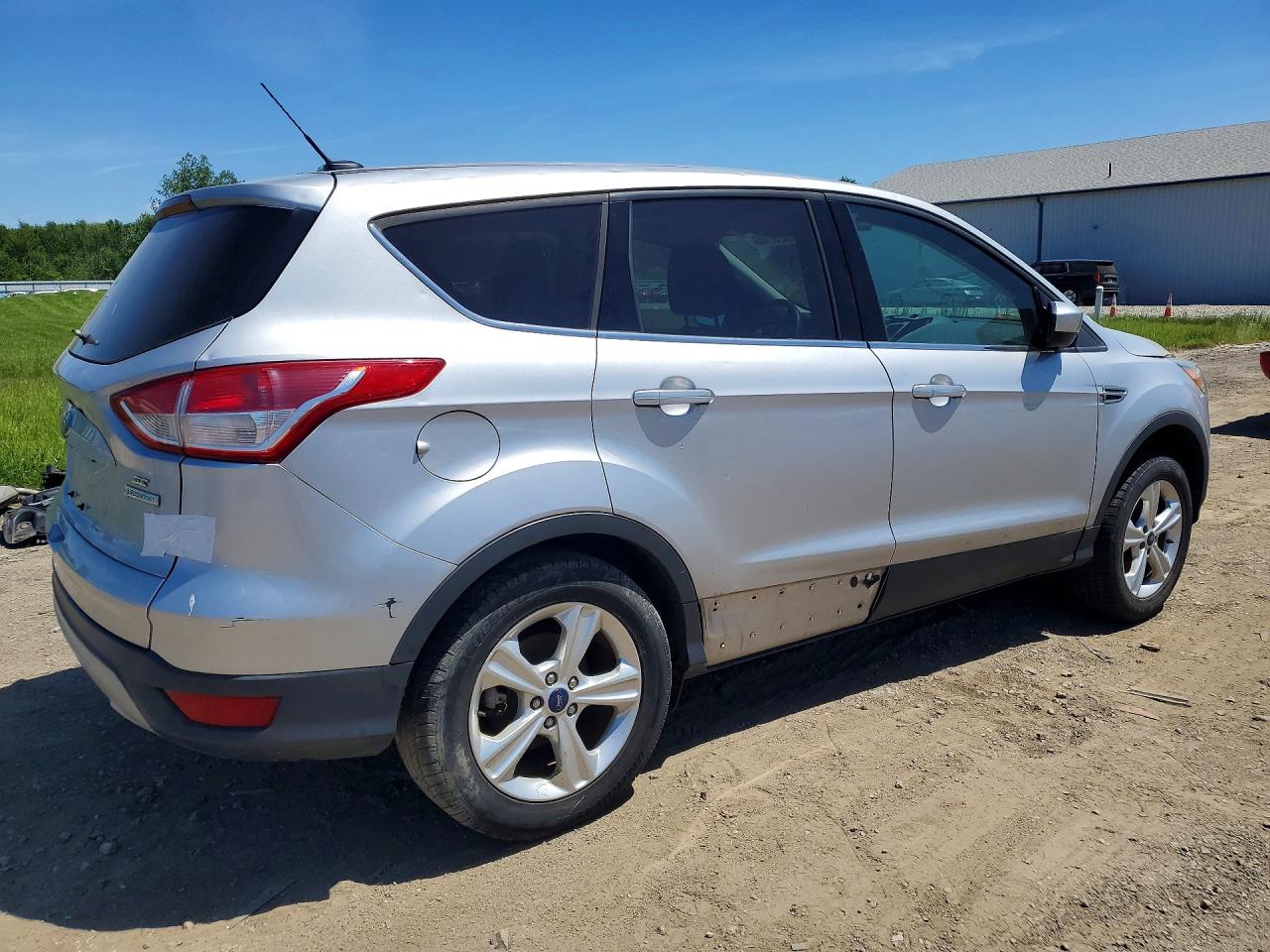 2015 Ford Escape Se Silver vin: 1FMCU0GX4FUB02046