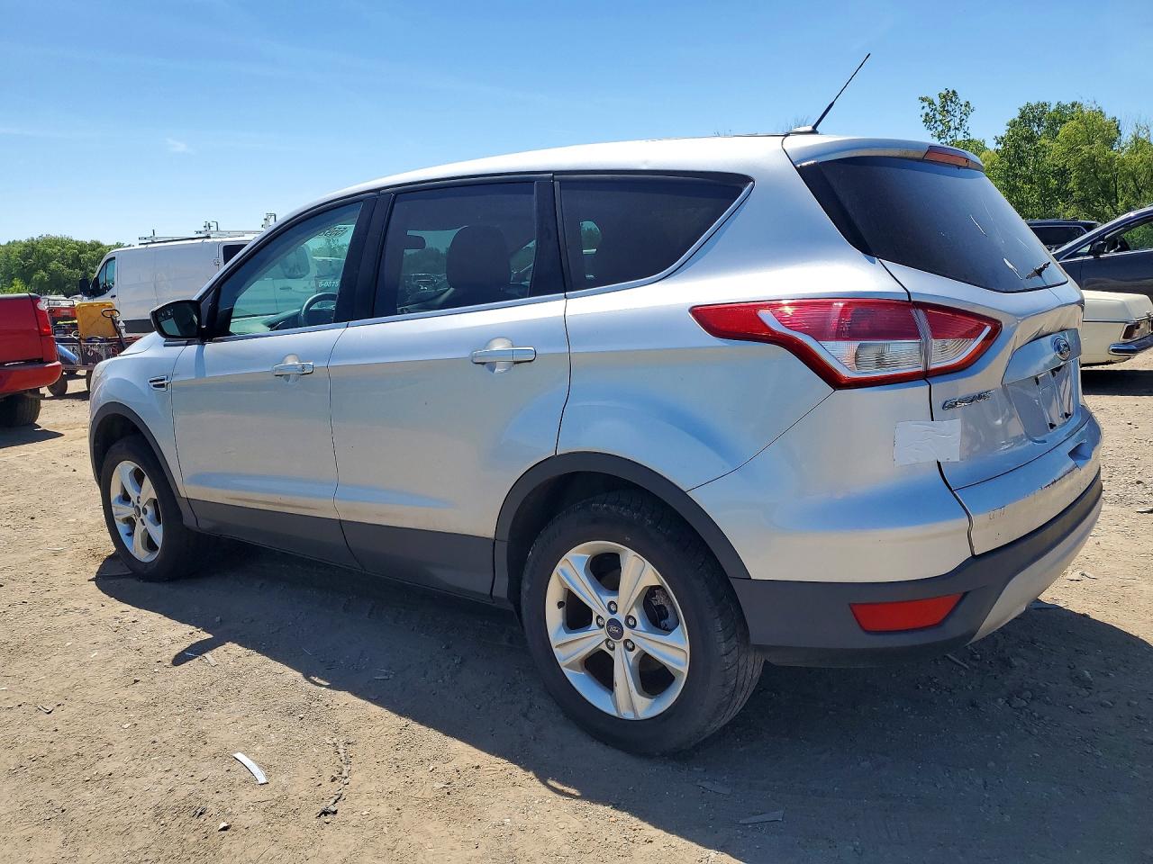 2015 Ford Escape Se Silver vin: 1FMCU0GX4FUB02046