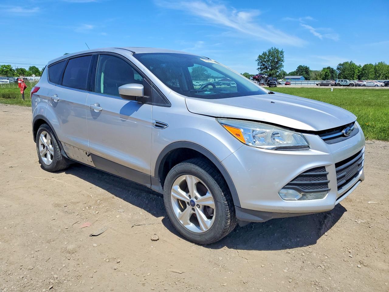 2015 Ford Escape Se Silver vin: 1FMCU0GX4FUB02046