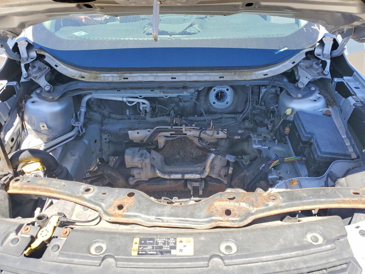 2015 Ford Escape Se Silver vin: 1FMCU0GX4FUB02046
