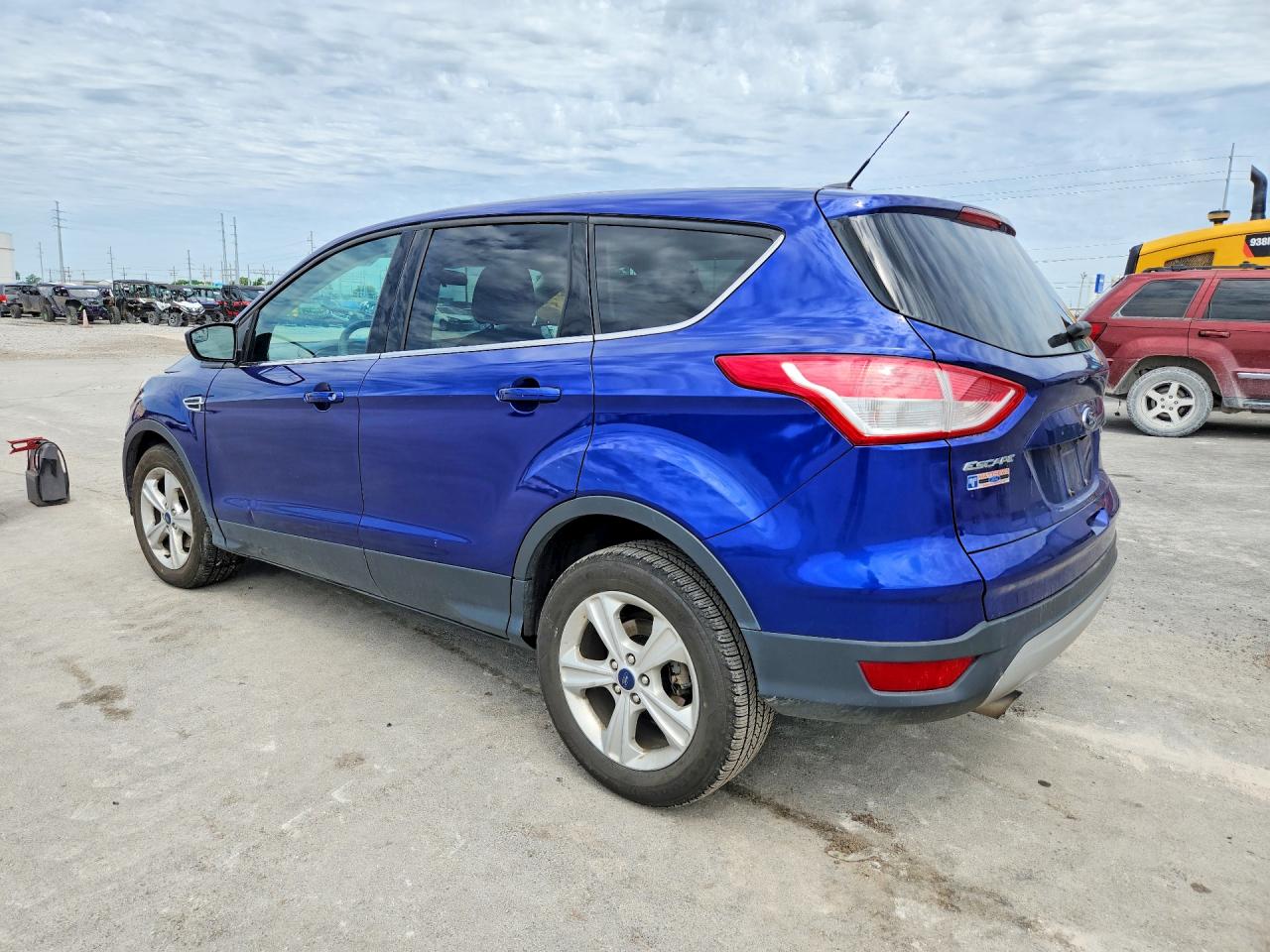 2015 Ford Escape Se Blue vin: 1FMCU0GX4FUB05402