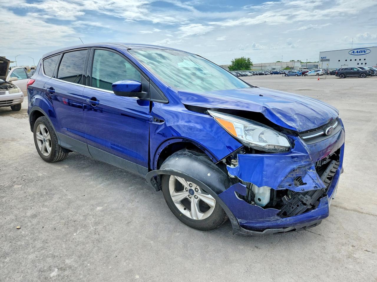 2015 Ford Escape Se Blue vin: 1FMCU0GX4FUB05402