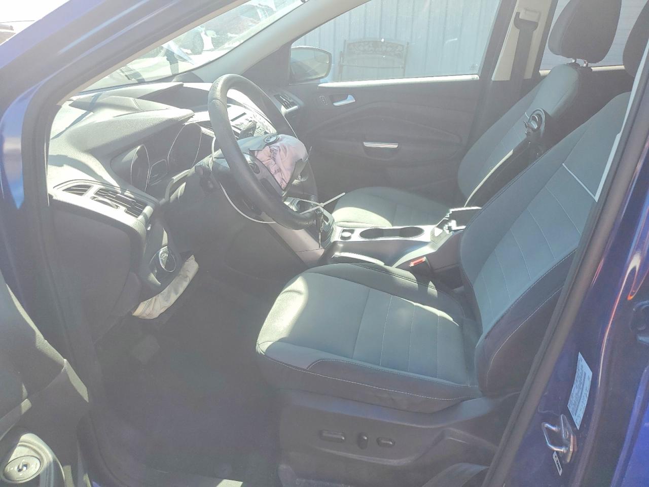 2015 Ford Escape Se Blue vin: 1FMCU0GX4FUB05402