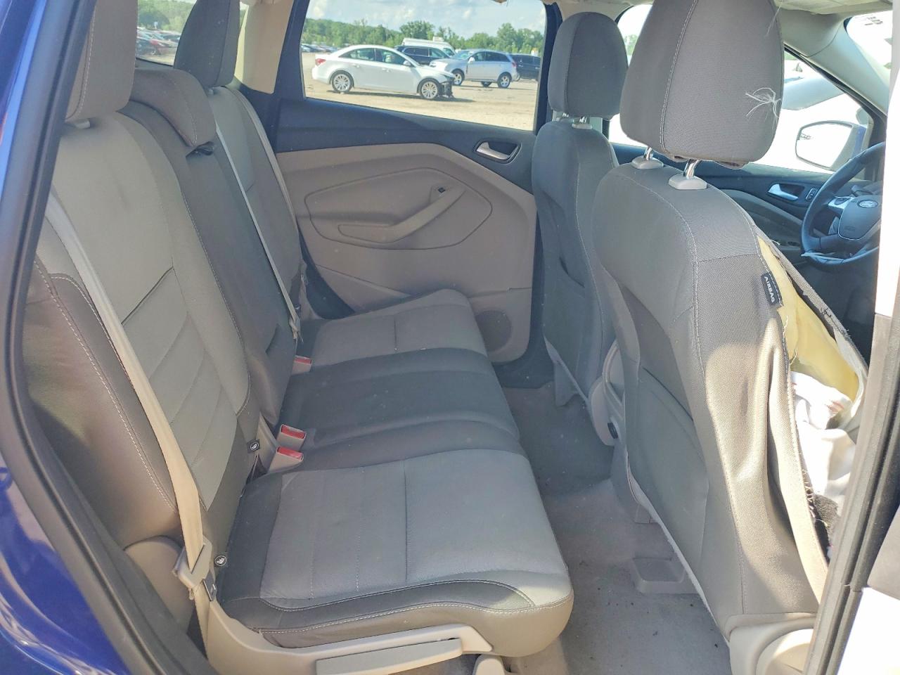 2015 Ford Escape Se Blue vin: 1FMCU0GX4FUB08879