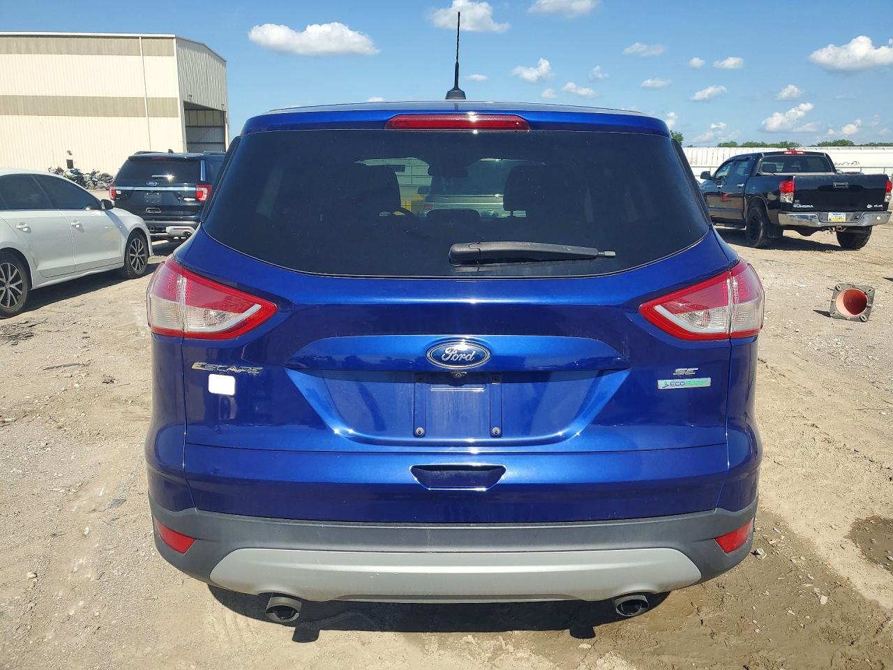 2015 Ford Escape Se Blue vin: 1FMCU0GX4FUB08879