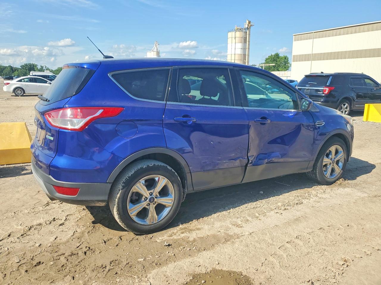 2015 Ford Escape Se Blue vin: 1FMCU0GX4FUB08879