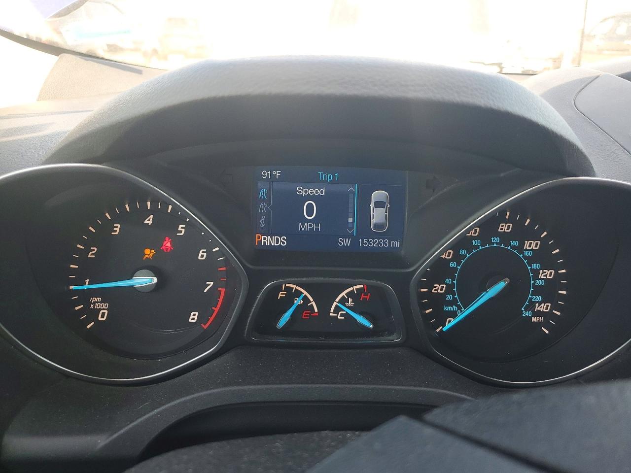 2015 Ford Escape Se Blue vin: 1FMCU0GX4FUB08879