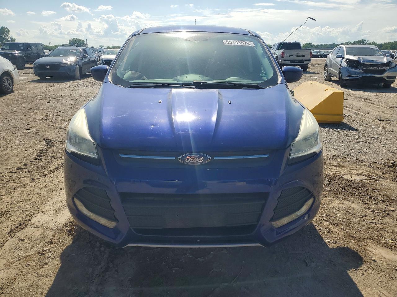 2015 Ford Escape Se Blue vin: 1FMCU0GX4FUB08879