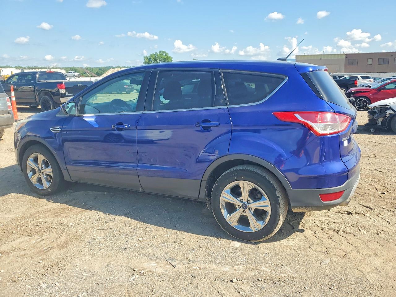 2015 Ford Escape Se Blue vin: 1FMCU0GX4FUB08879