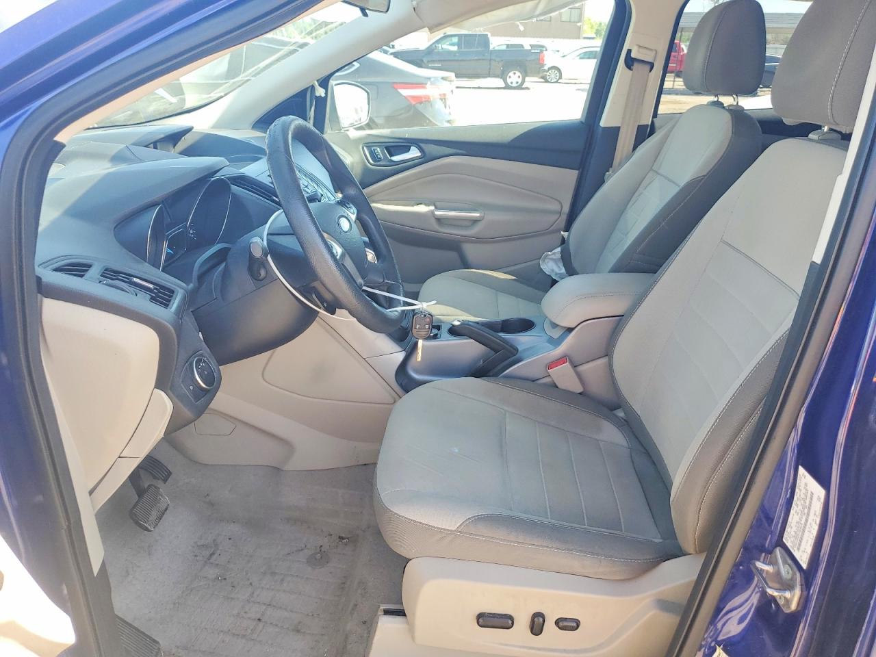 2015 Ford Escape Se Blue vin: 1FMCU0GX4FUB08879