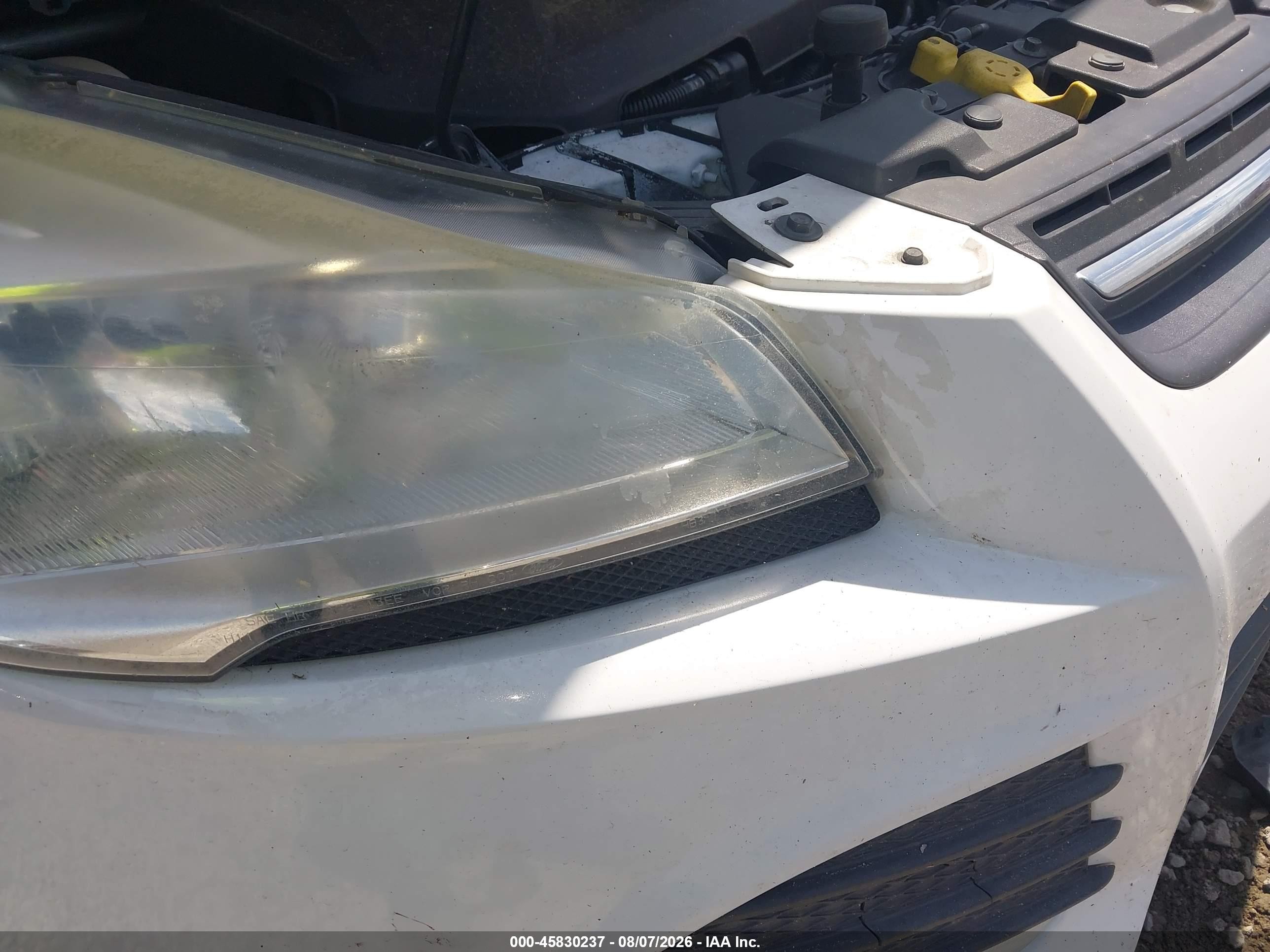 2015 Ford Escape Se White vin: 1FMCU0GX4FUB55653