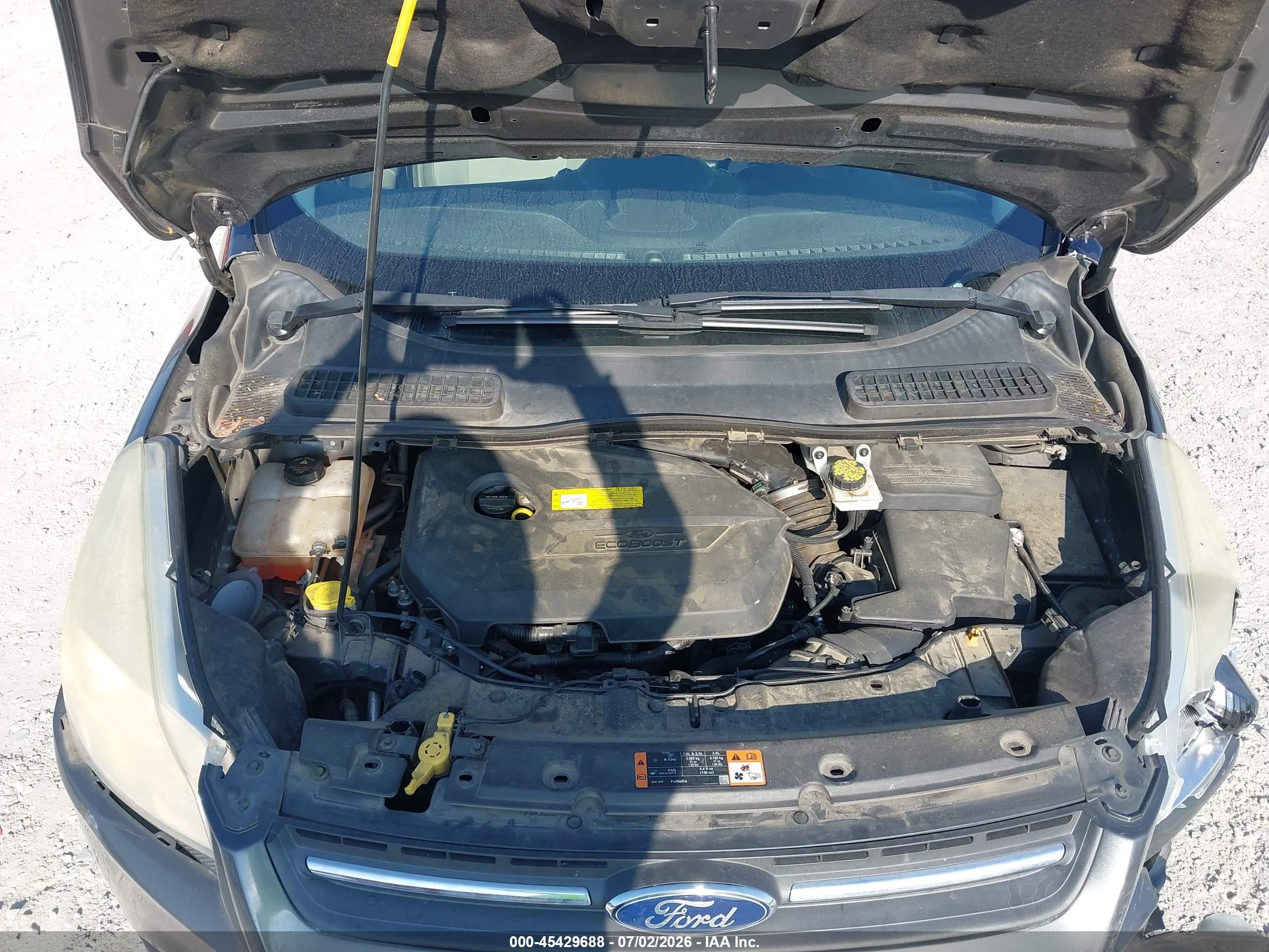 2015 Ford Escape Se Black vin: 1FMCU0GX4FUB68533
