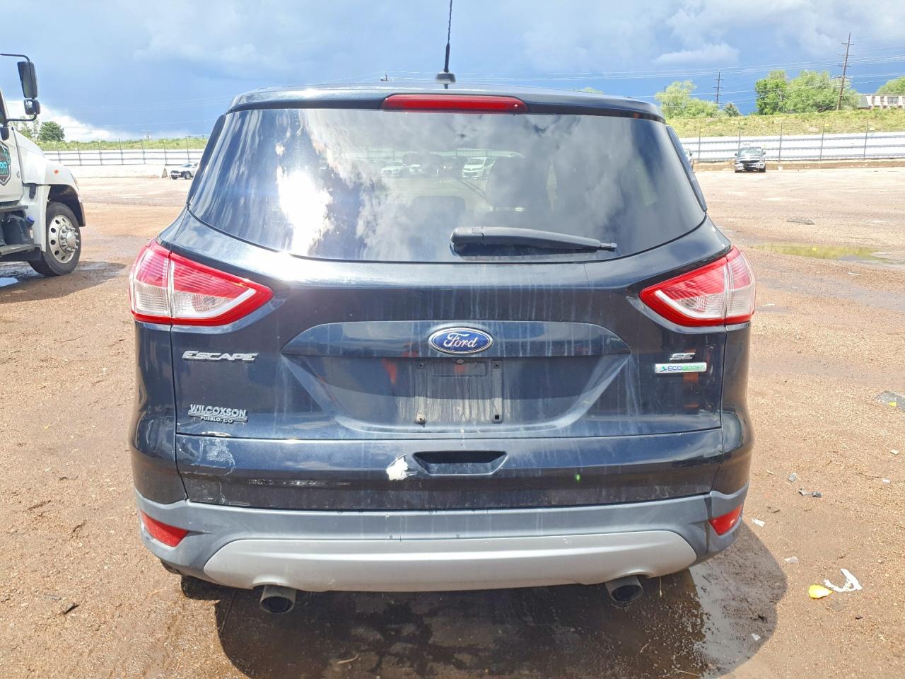 2015 Ford Escape Se Black vin: 1FMCU0GX4FUB82819