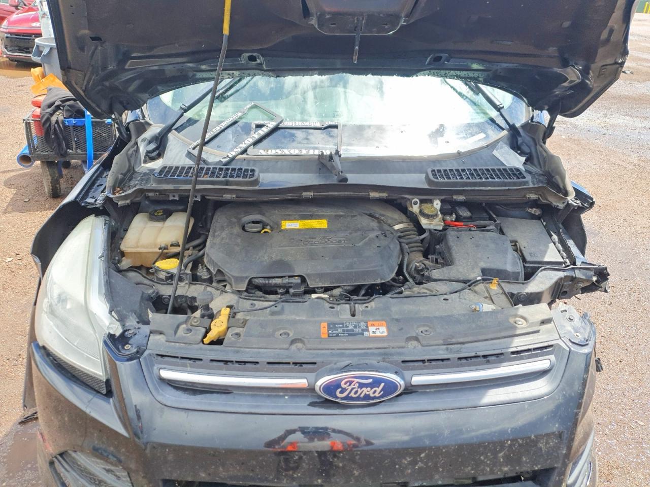 2015 Ford Escape Se Black vin: 1FMCU0GX4FUB82819