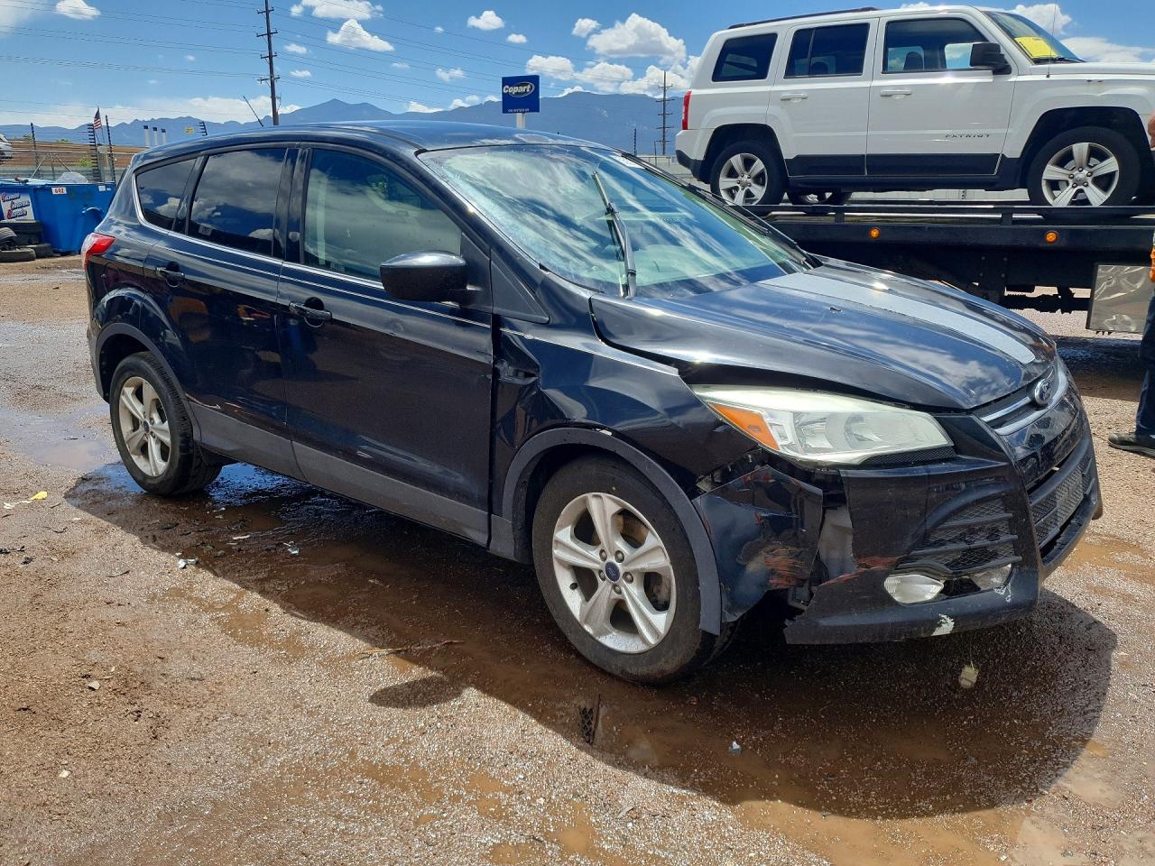 2015 Ford Escape Se Black vin: 1FMCU0GX4FUB82819