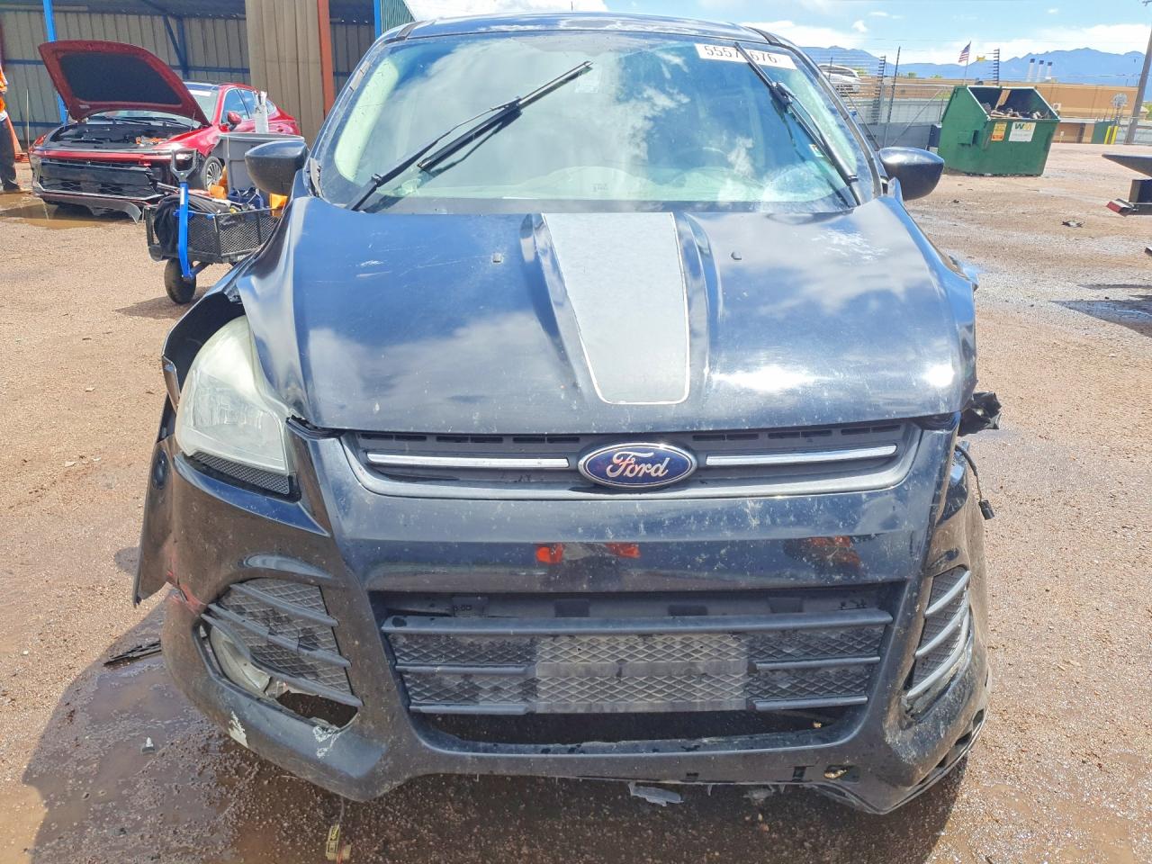 2015 Ford Escape Se Black vin: 1FMCU0GX4FUB82819