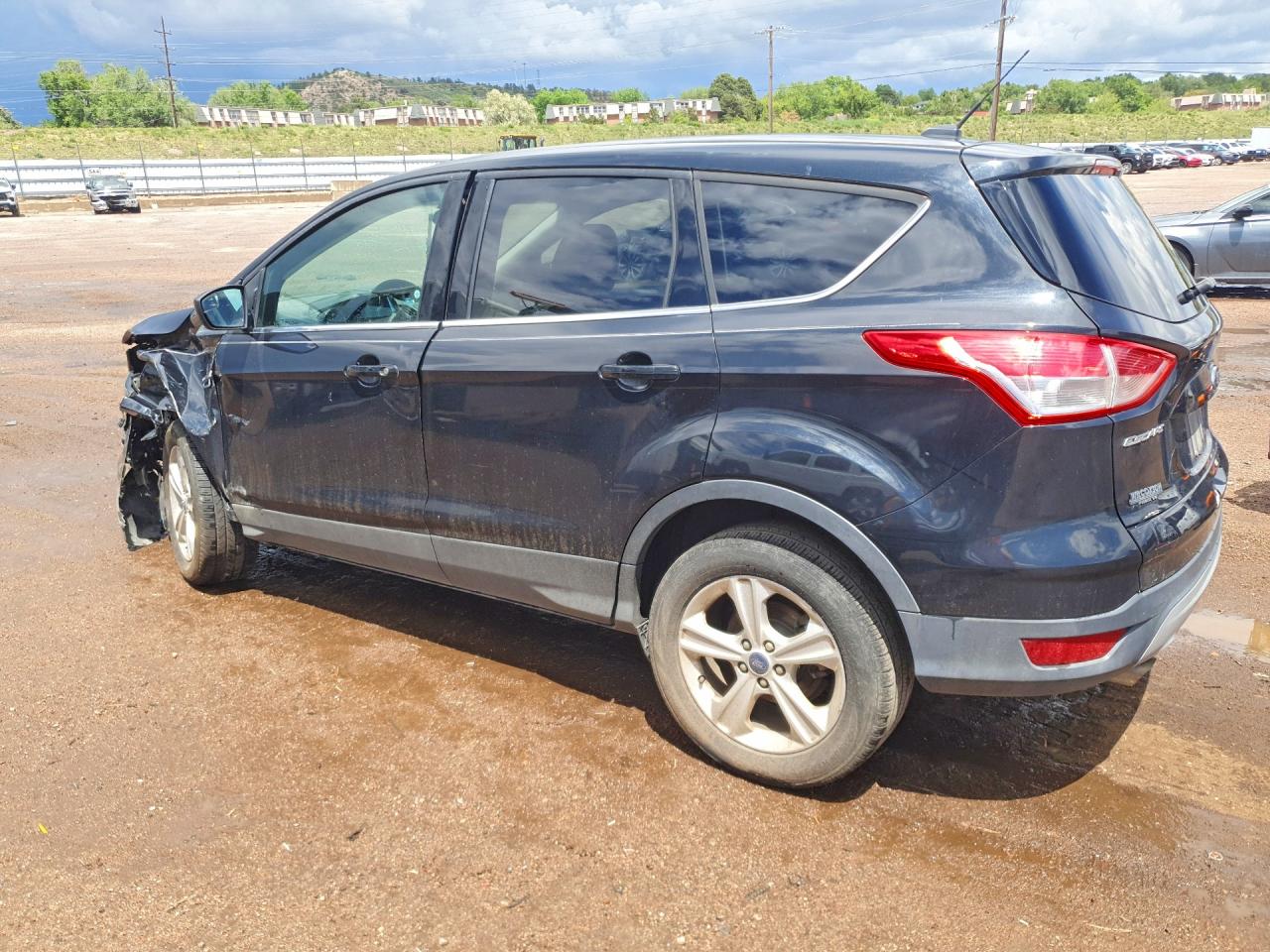 2015 Ford Escape Se Black vin: 1FMCU0GX4FUB82819