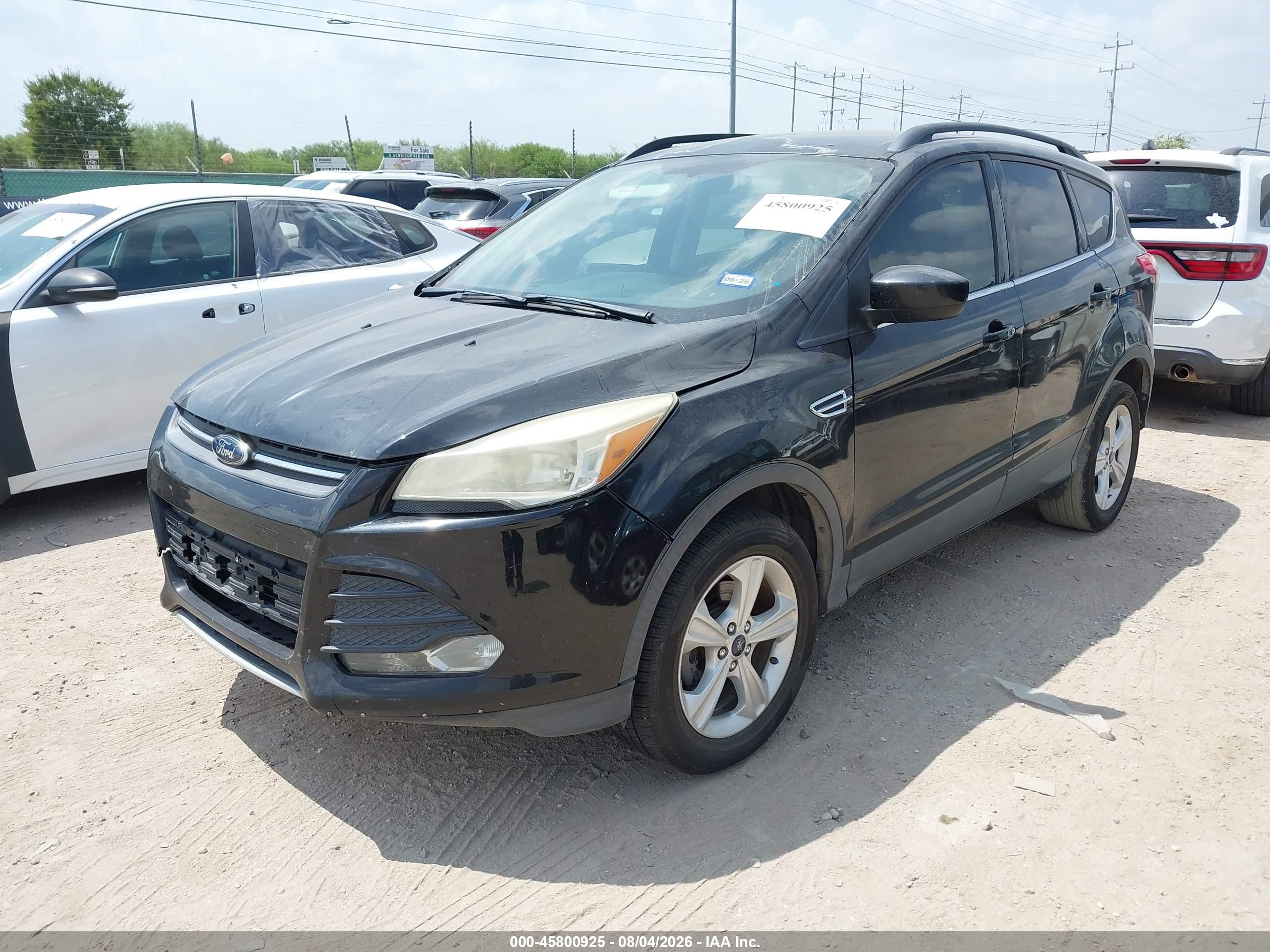 2015 Ford Escape Se Black vin: 1FMCU0GX4FUB93111