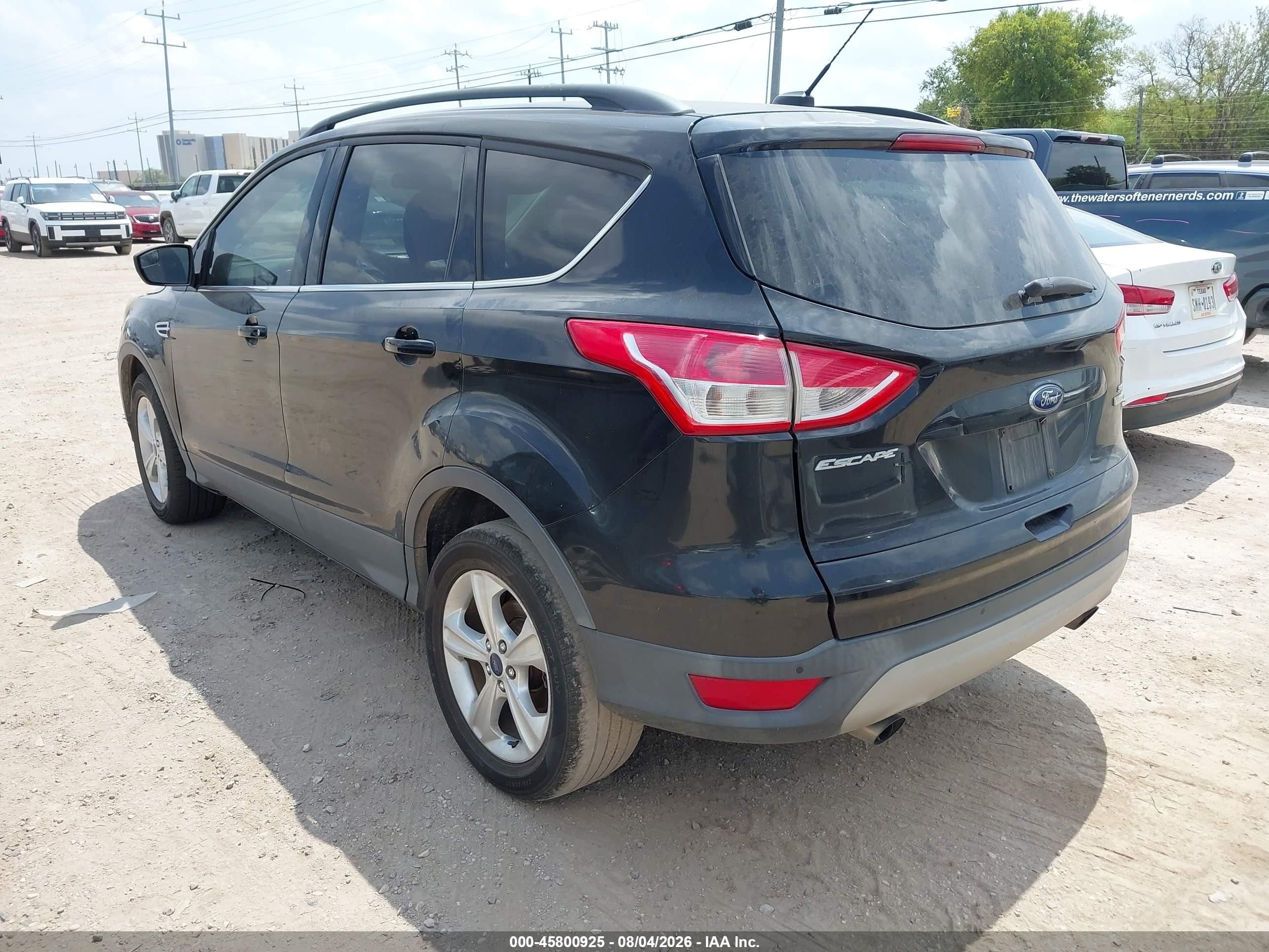 2015 Ford Escape Se Black vin: 1FMCU0GX4FUB93111