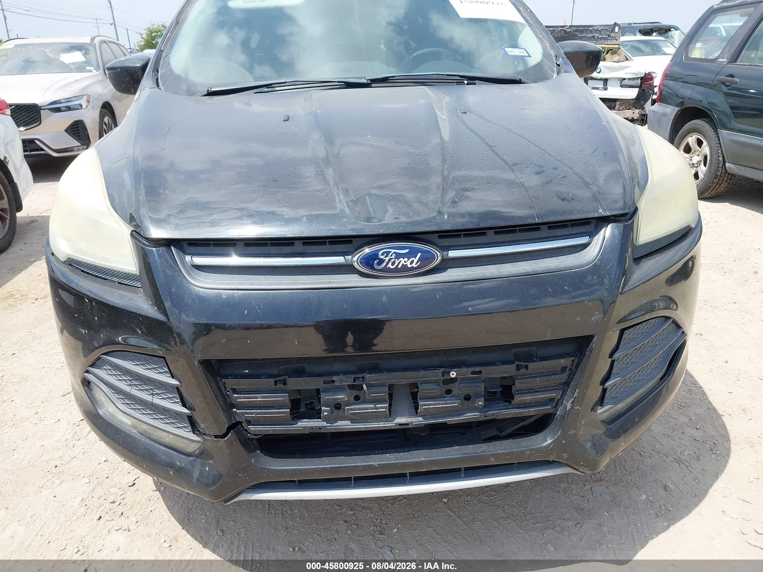2015 Ford Escape Se Black vin: 1FMCU0GX4FUB93111