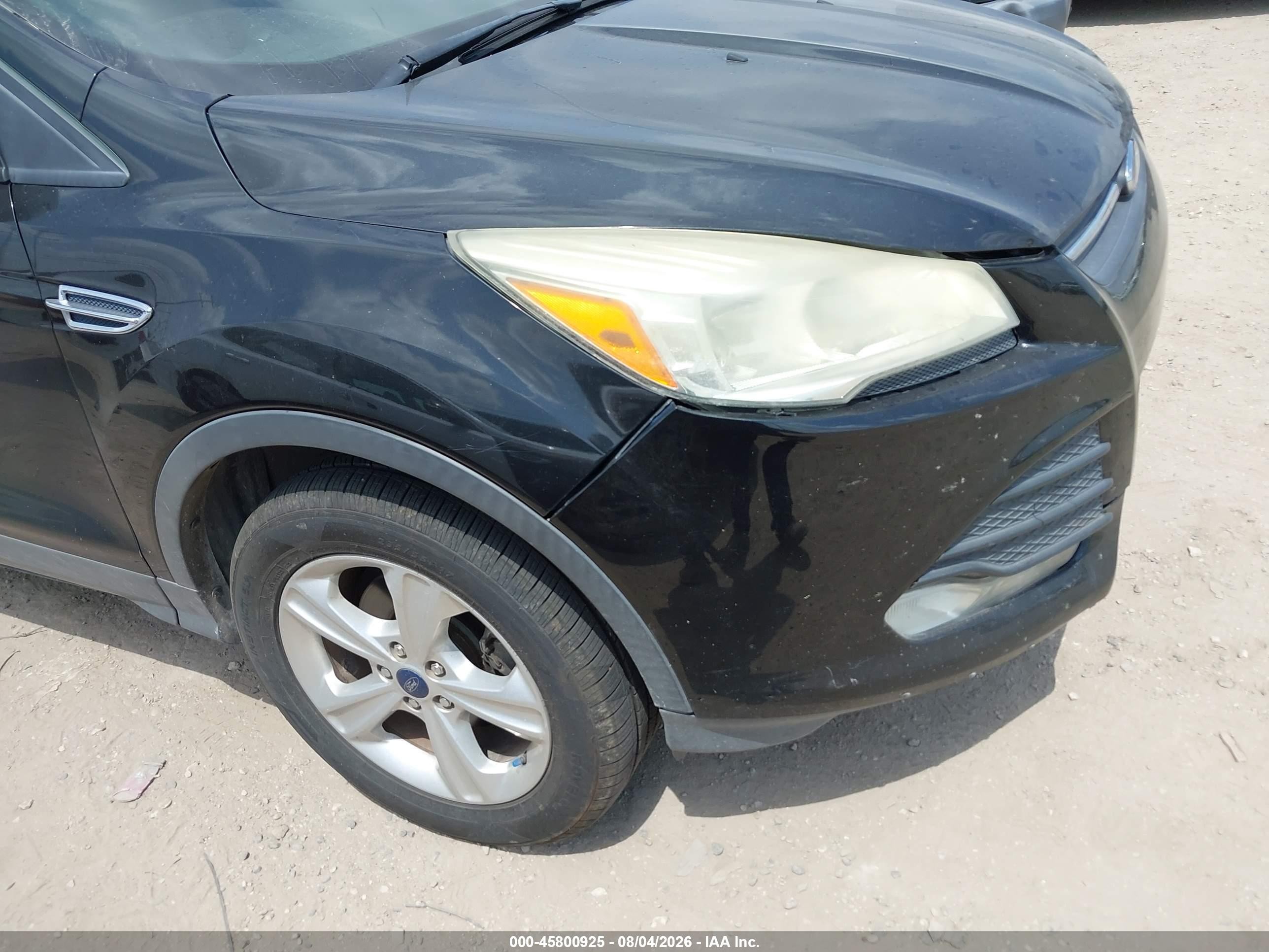 2015 Ford Escape Se Black vin: 1FMCU0GX4FUB93111