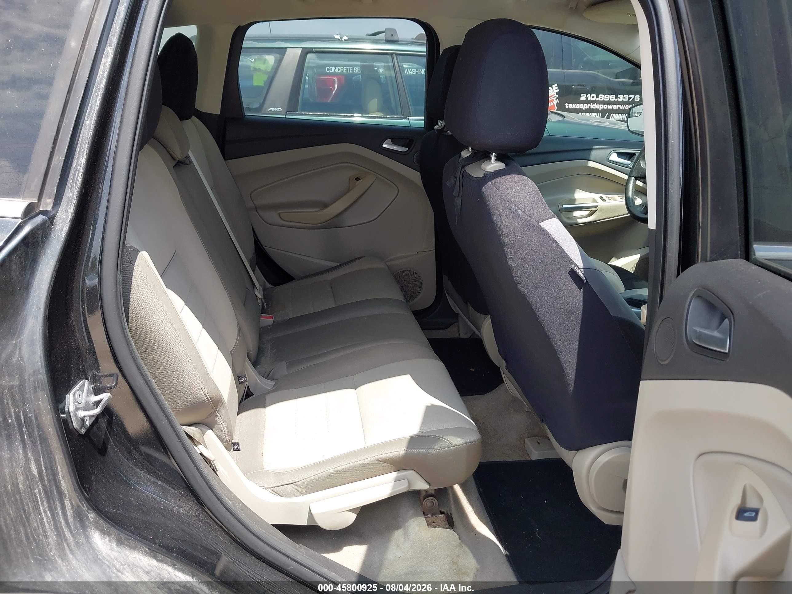2015 Ford Escape Se Black vin: 1FMCU0GX4FUB93111