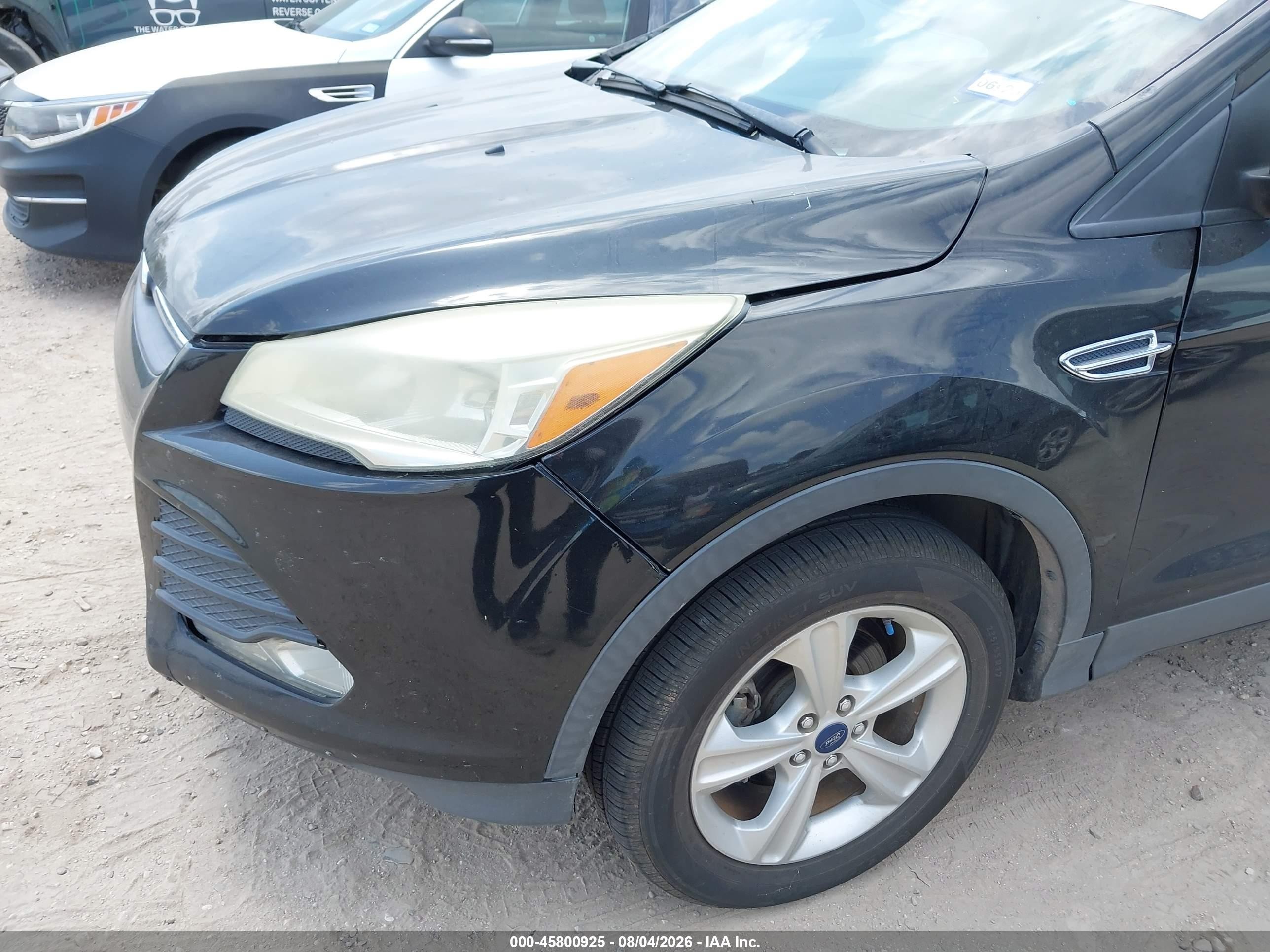 2015 Ford Escape Se Black vin: 1FMCU0GX4FUB93111