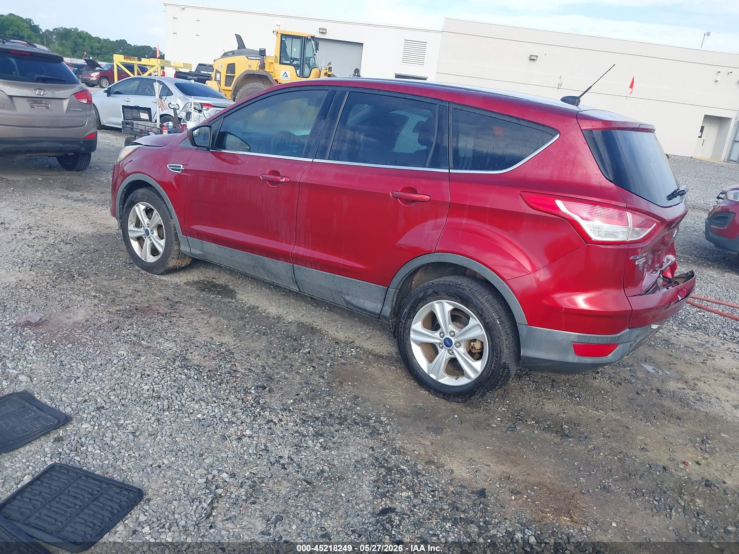 2015 Ford Escape Se Red vin: 1FMCU0GX4FUC10702