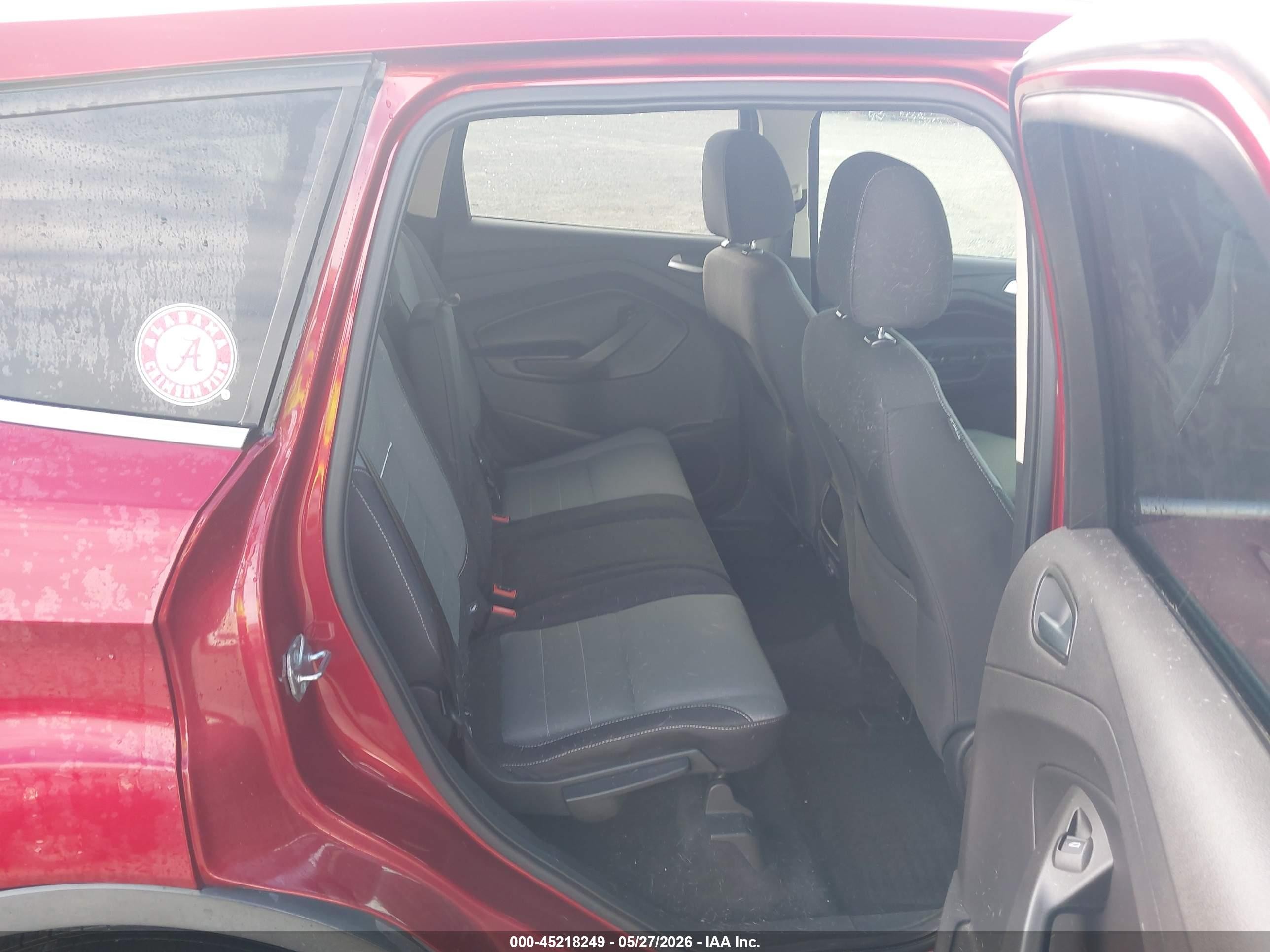 2015 Ford Escape Se Red vin: 1FMCU0GX4FUC10702