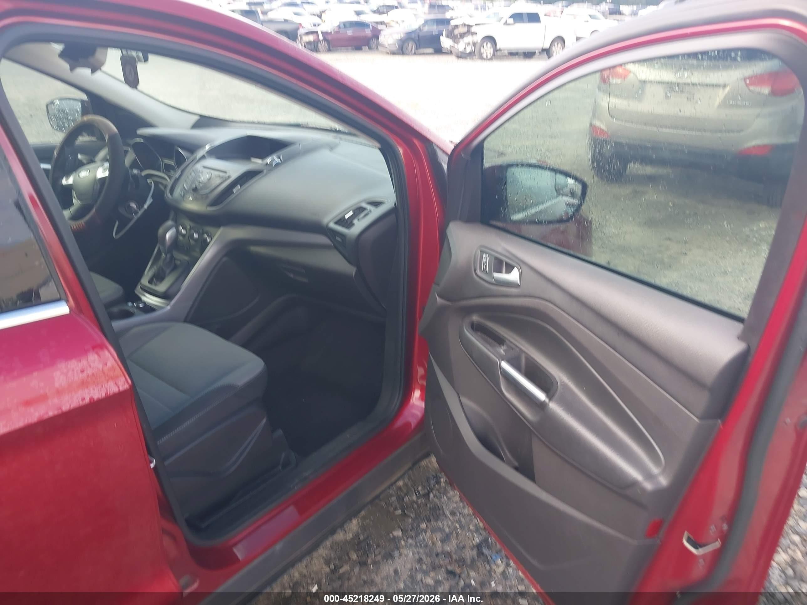 2015 Ford Escape Se Red vin: 1FMCU0GX4FUC10702