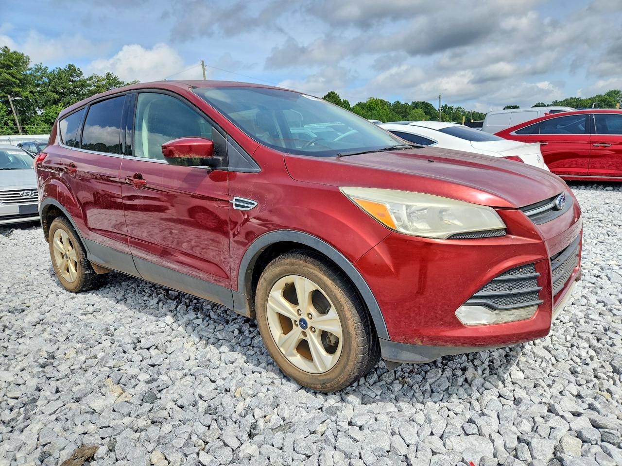 2015 Ford Escape Se Orange vin: 1FMCU0GX4FUC42257