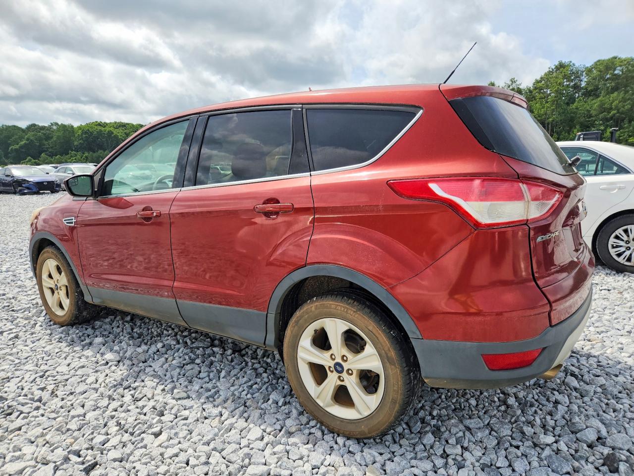 2015 Ford Escape Se Orange vin: 1FMCU0GX4FUC42257