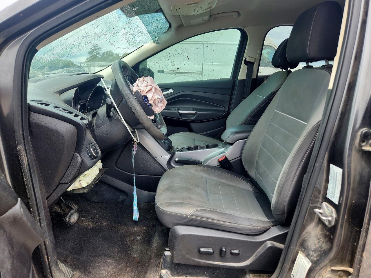 2015 Ford Escape Se Серый vin: 1FMCU0GX4FUC55249