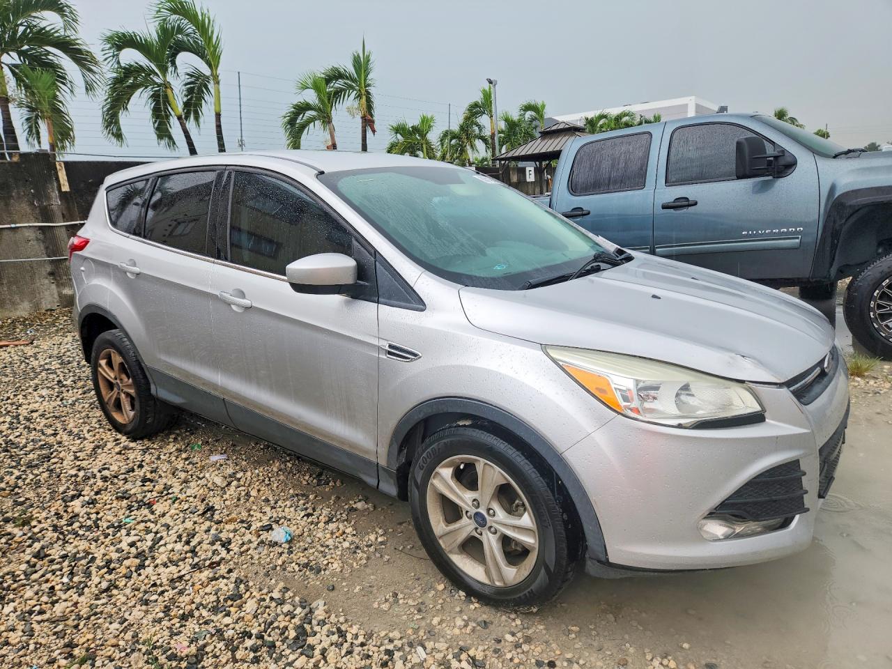 2015 Ford Escape Se Silver vin: 1FMCU0GX4FUC74304