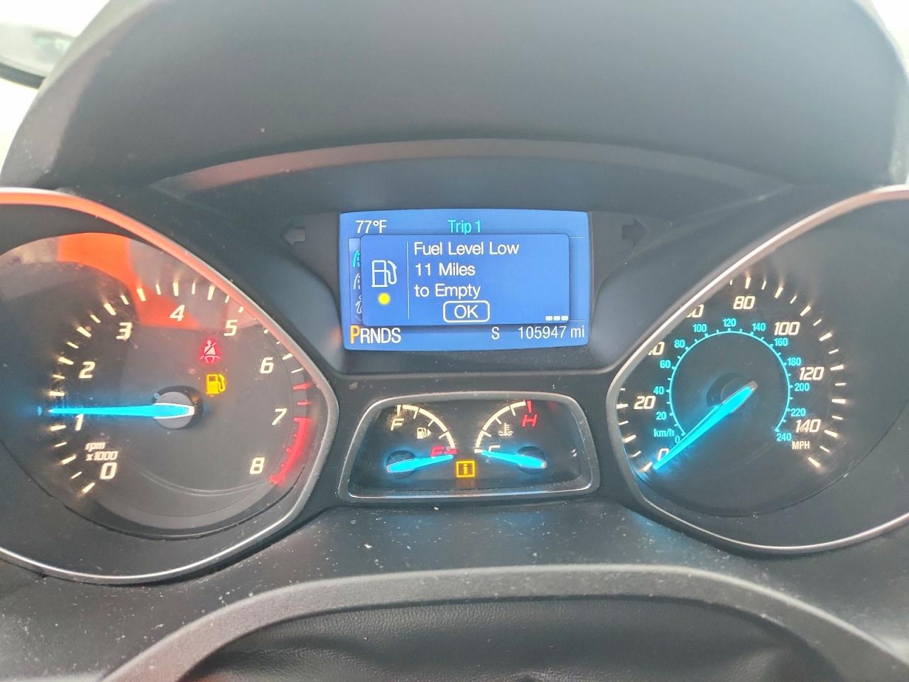 2015 Ford Escape Se Silver vin: 1FMCU0GX4FUC74304