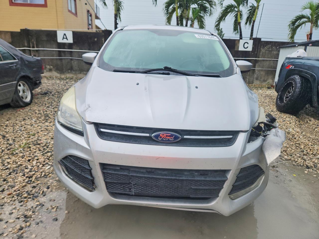 2015 Ford Escape Se Silver vin: 1FMCU0GX4FUC74304