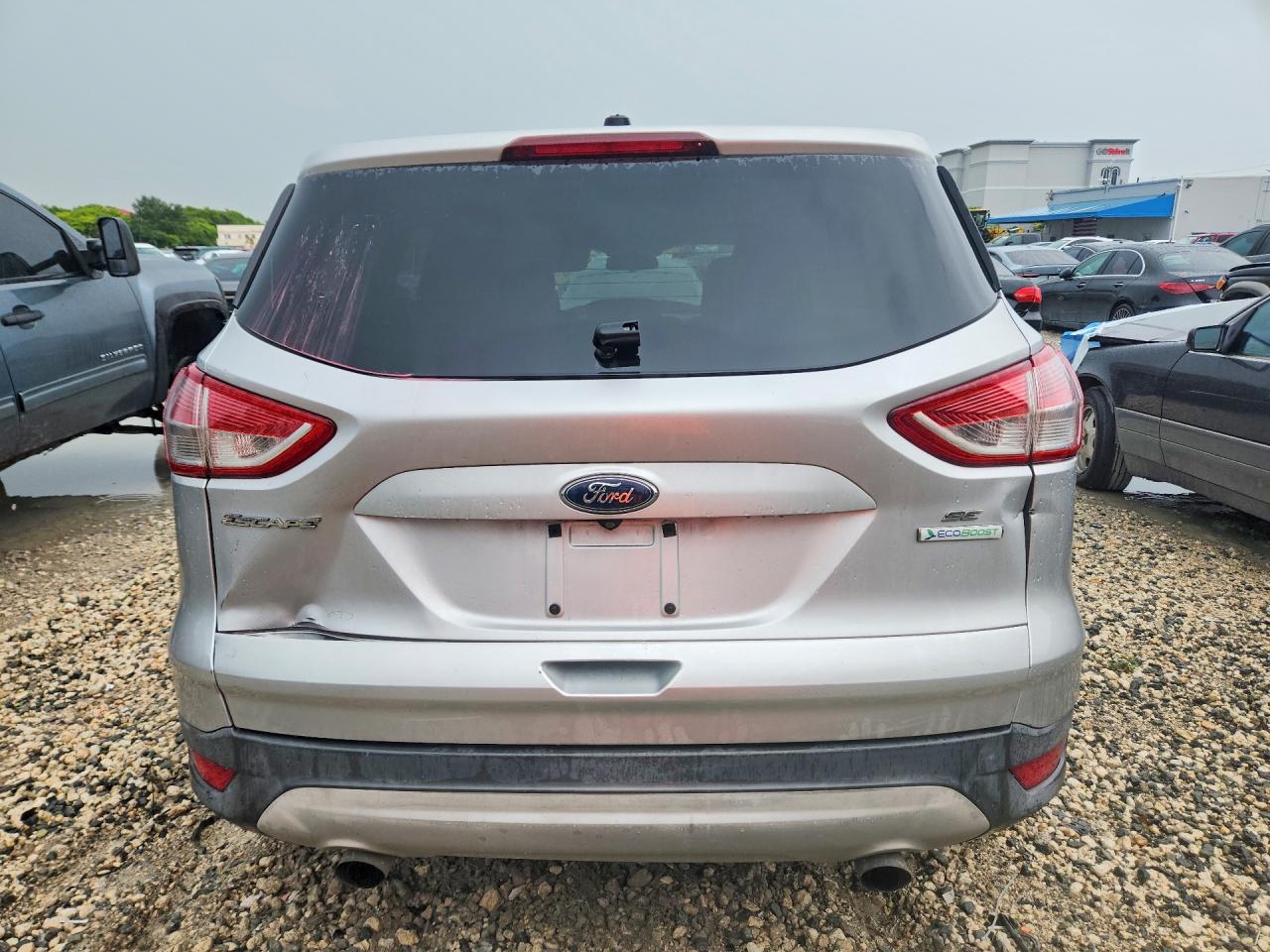 2015 Ford Escape Se Silver vin: 1FMCU0GX4FUC74304