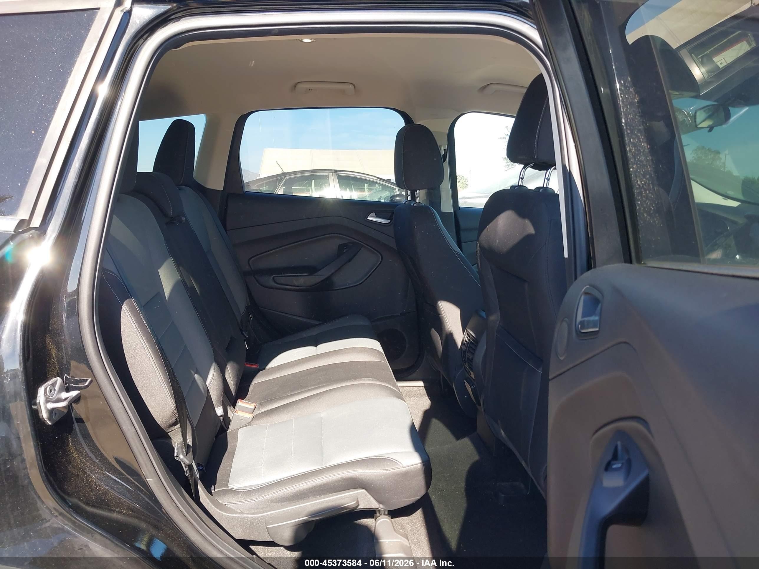 2016 Ford Escape Se Black vin: 1FMCU0GX4GUA12106