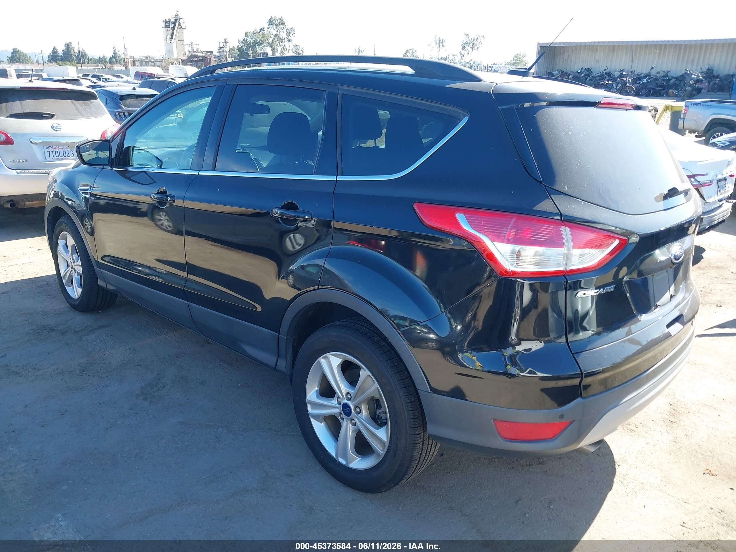 2016 Ford Escape Se Black vin: 1FMCU0GX4GUA12106