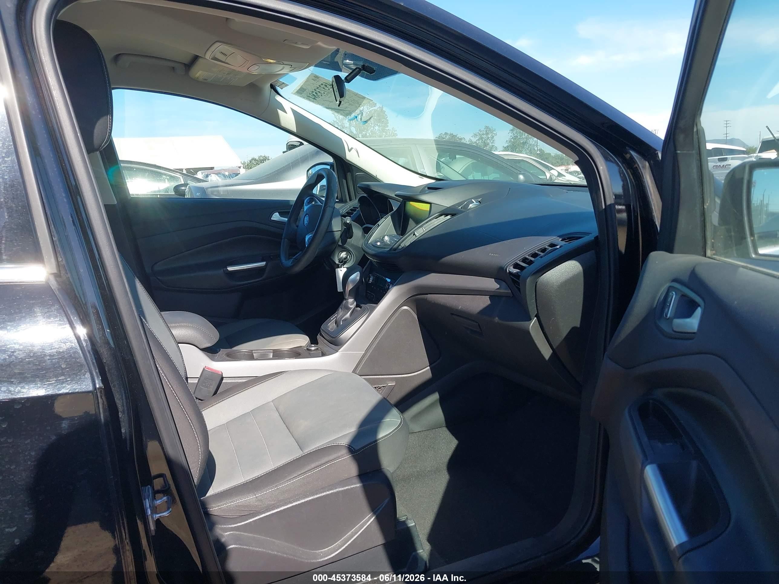 2016 Ford Escape Se Black vin: 1FMCU0GX4GUA12106