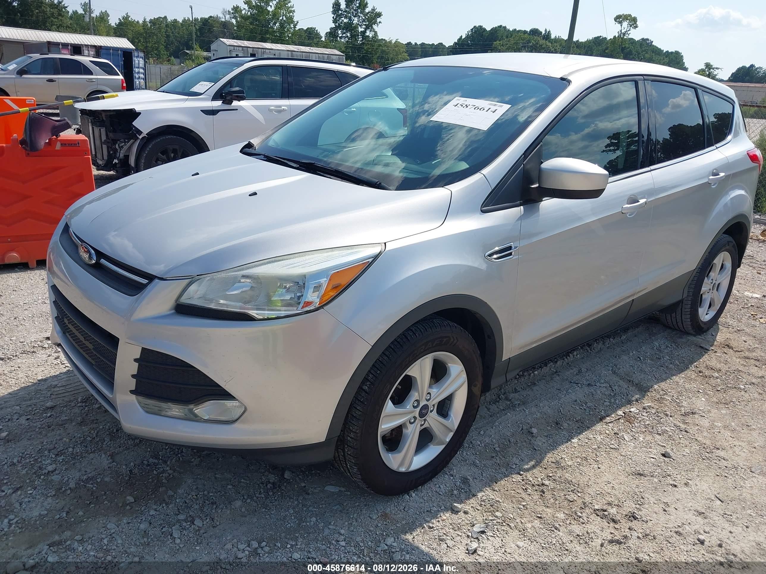 2016 Ford Escape Se Gray vin: 1FMCU0GX4GUA35322