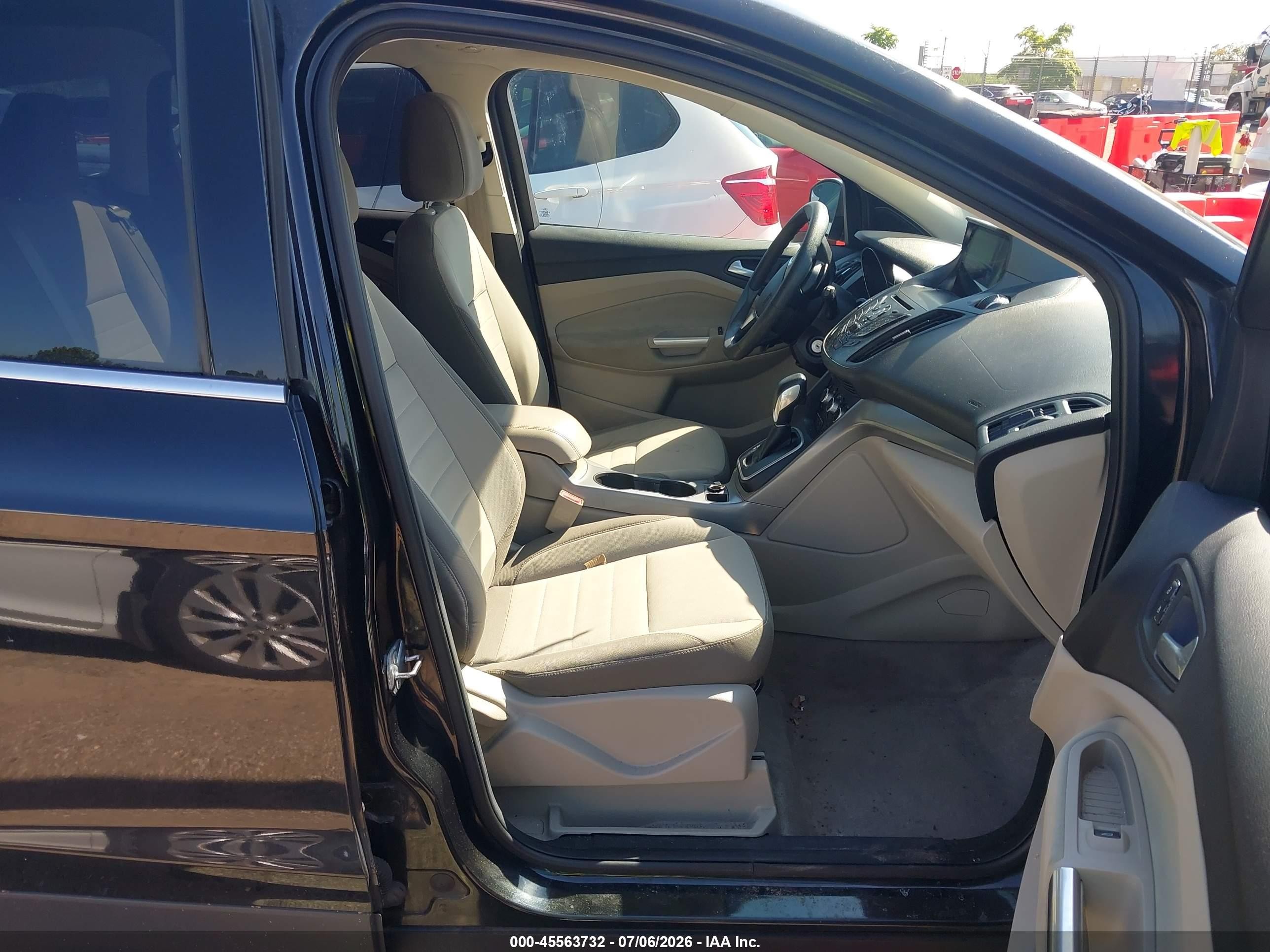 2013 Ford Escape Se Black vin: 1FMCU0GX5DUA52139