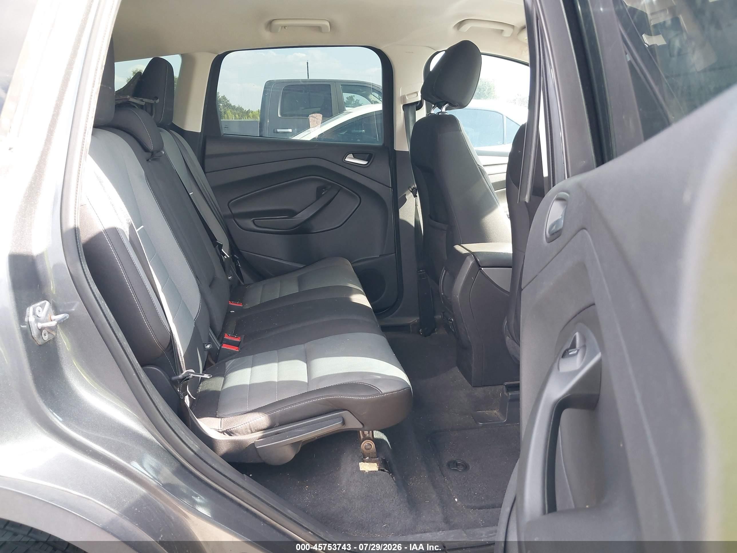 2013 Ford Escape Se Gray vin: 1FMCU0GX5DUB70630